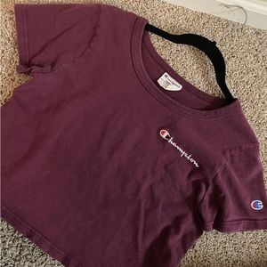 Cropped Champion tee